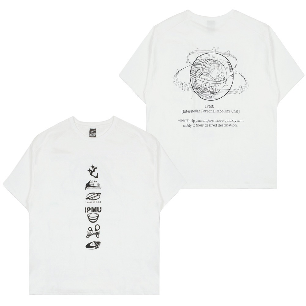 GT020 IPMU 티셔츠 (WHITE)