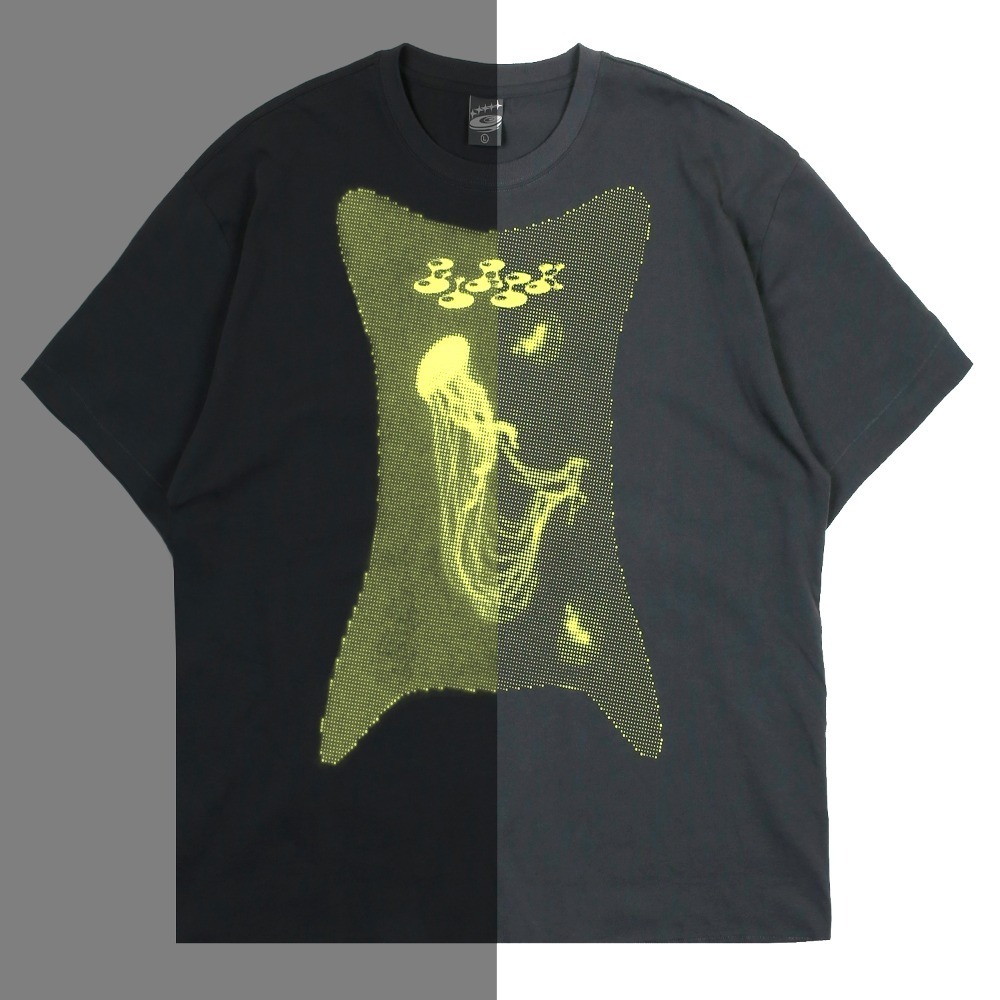 GT015 젤리피쉬 축광나염 티셔츠 (BLACK)